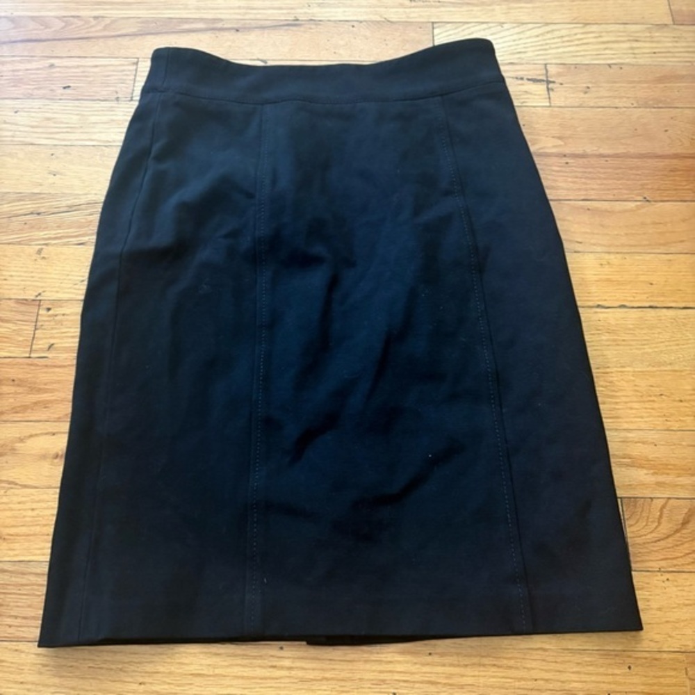 Bernardo Black Mini Pencil Skirt Size 6